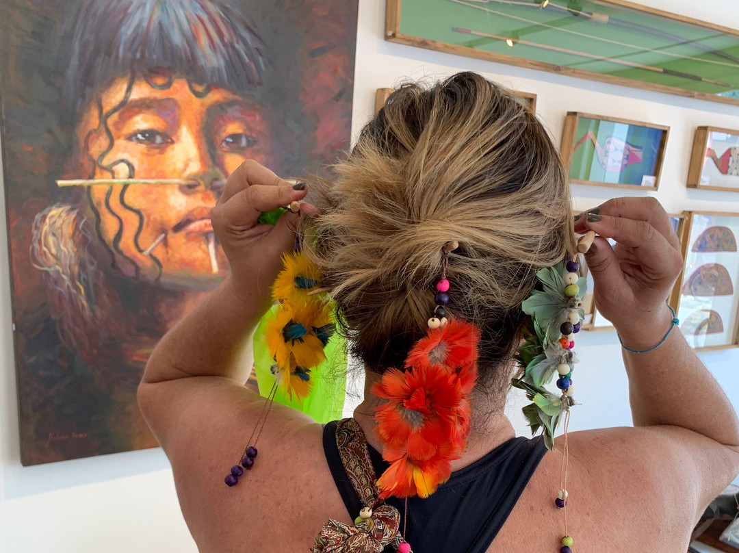 Galeria de Arte - Moitará Arte Indígena-蒂拉登特斯必去景点