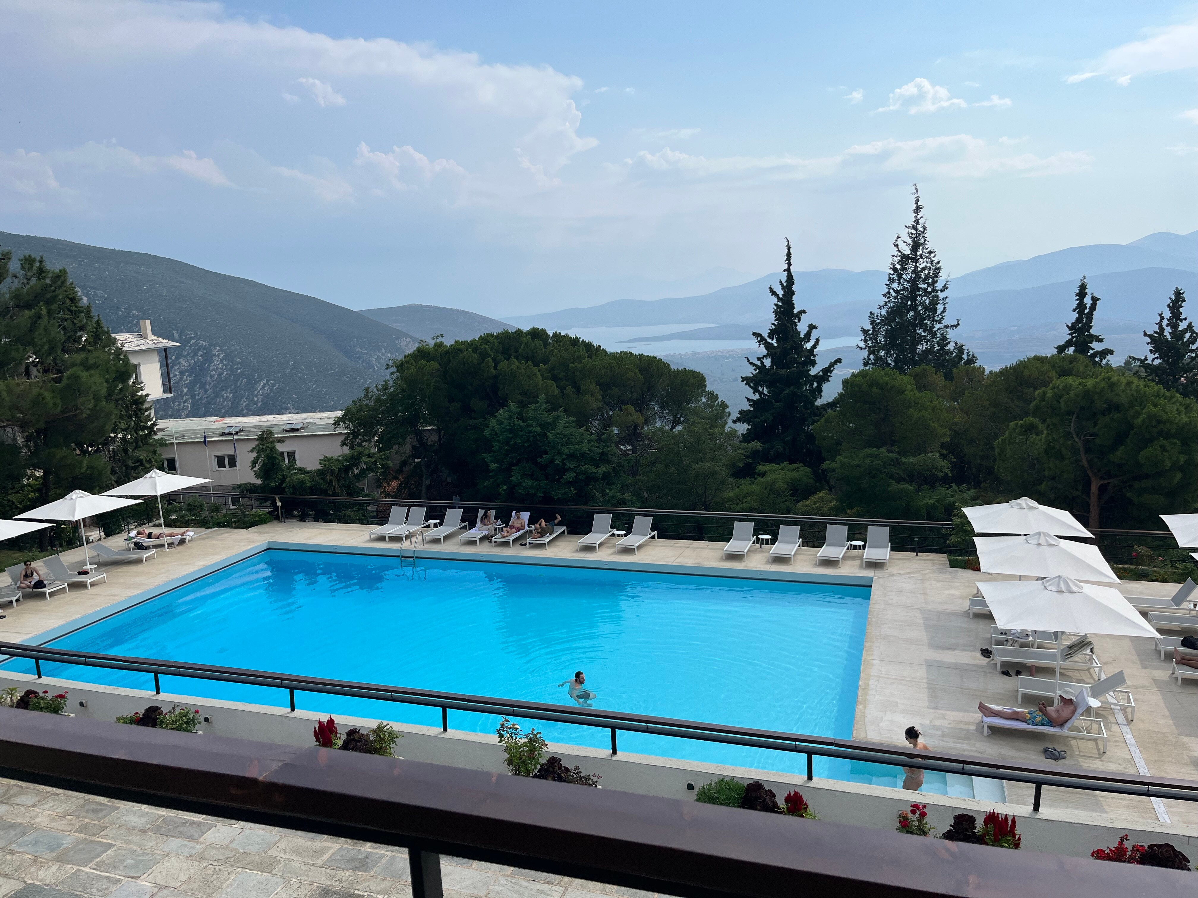 Amalia Hotel Delphi-泳池