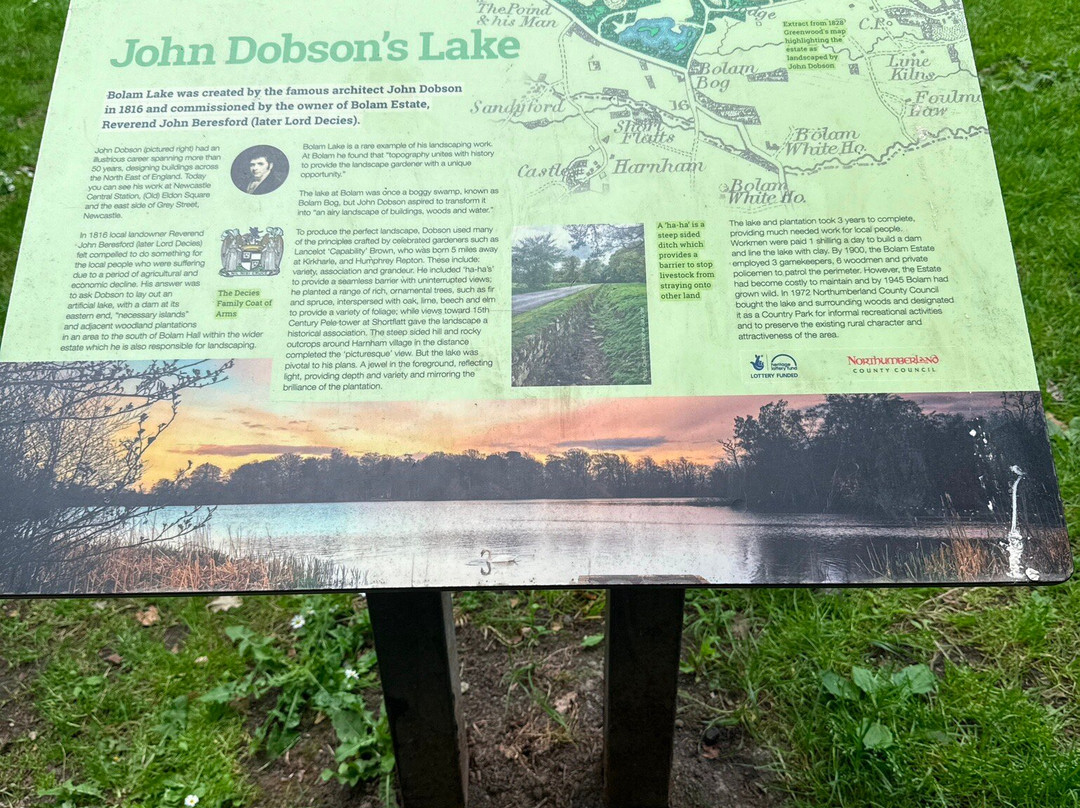 Bolam Lake Country Park-Belsay必去景点