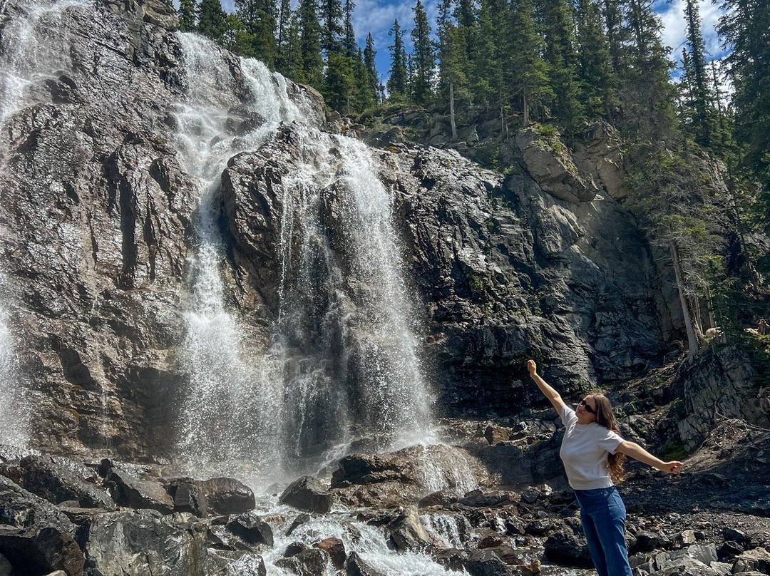 Tangle Creek Falls-贾斯珀国家公园必去景点