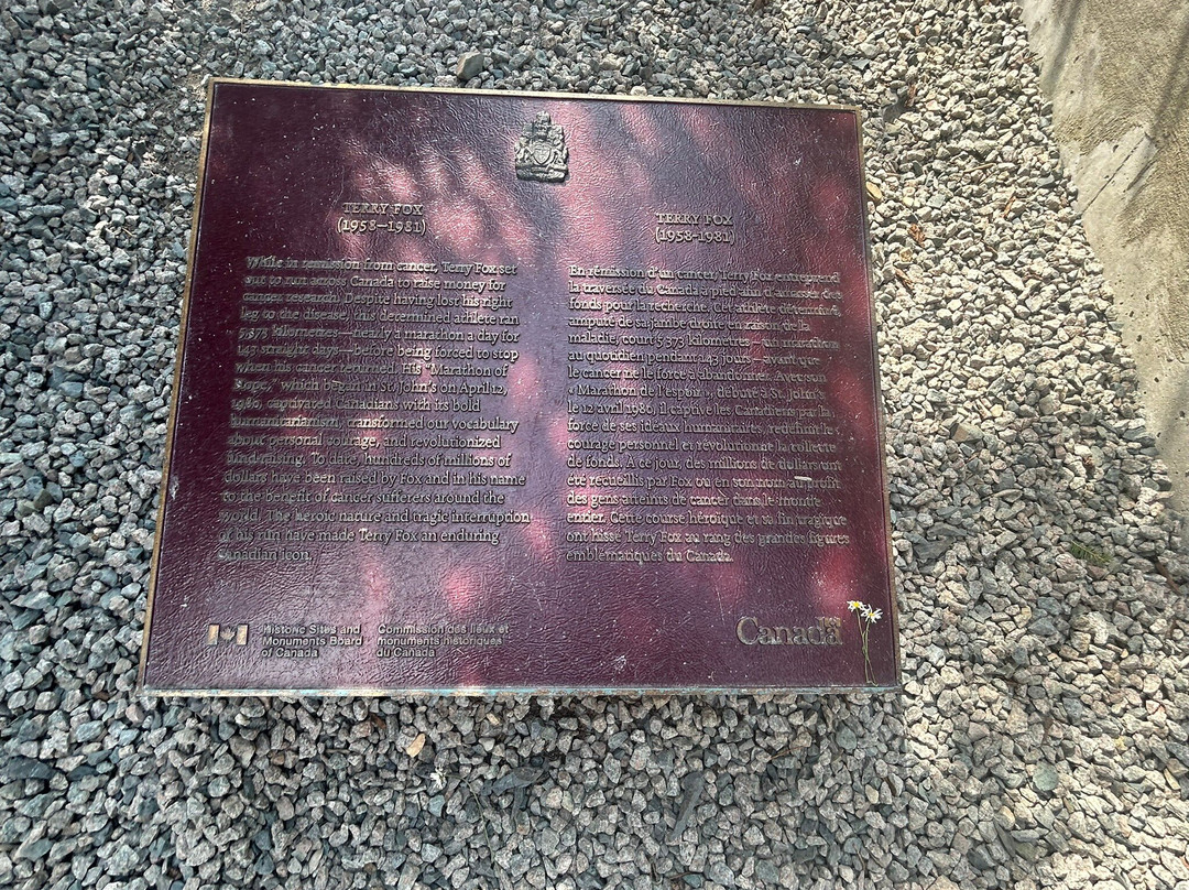 Terry Fox Monument-圣约翰必去景点