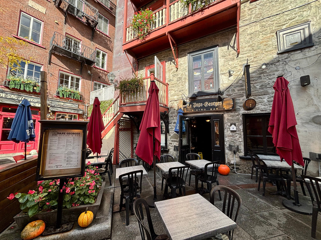 Umbrella Alley-魁北克市必去景点