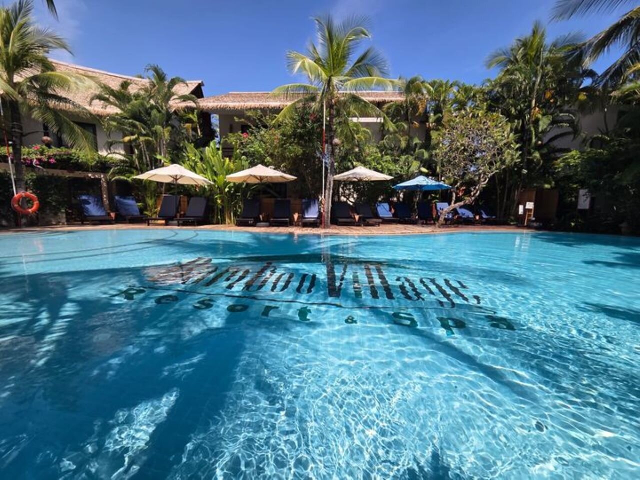 翠竹村庄海滩水疗度假酒店-泳池