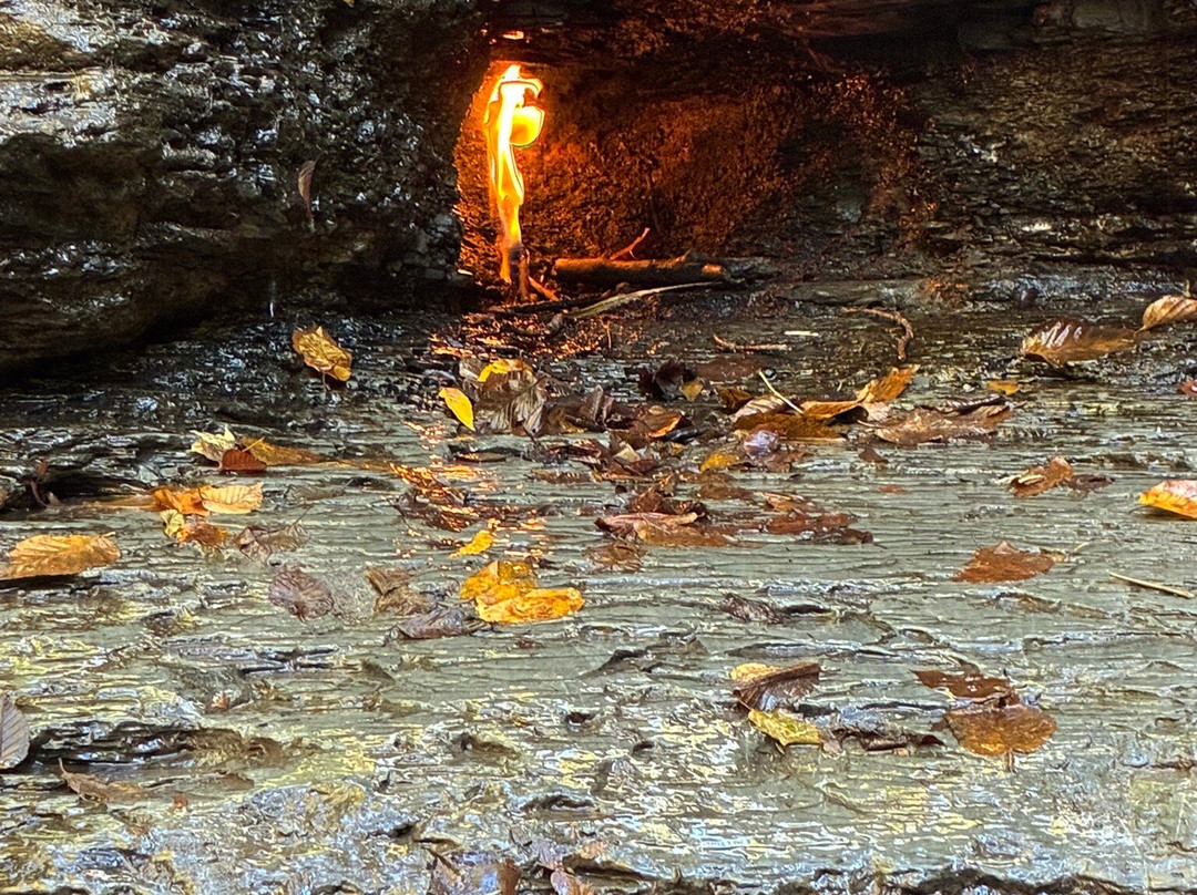 Eternal Flame Falls-Orchard Park必去景点