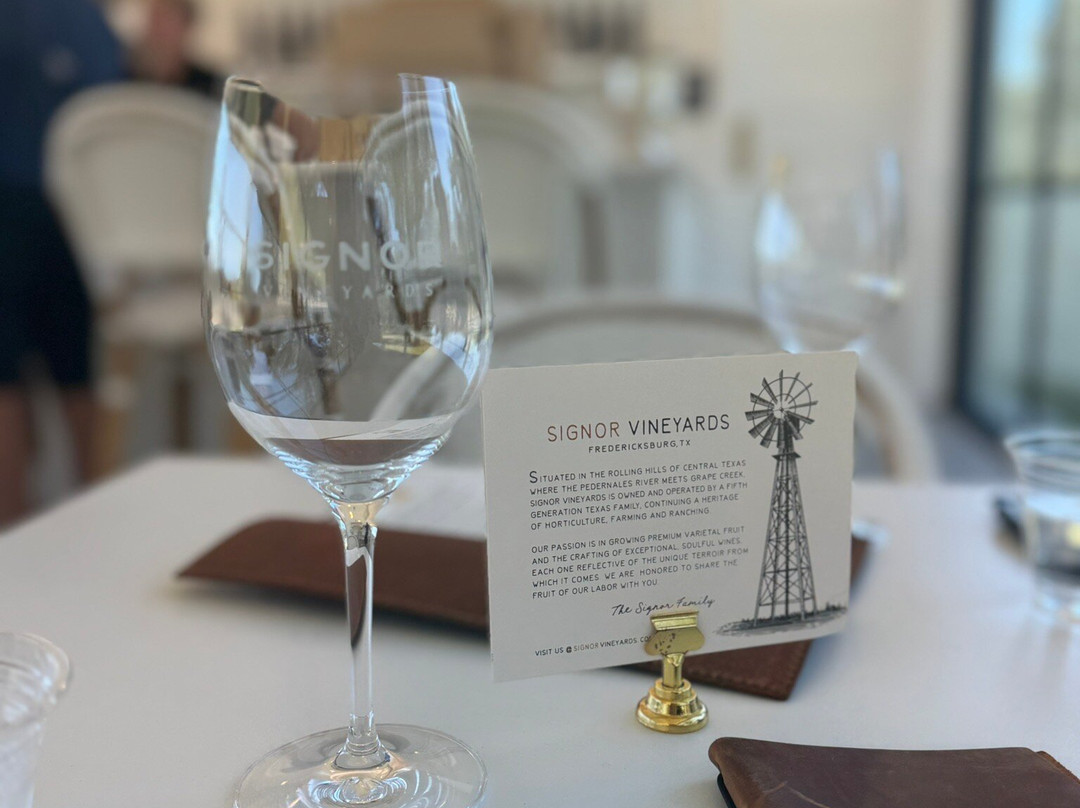 Signor Vineyards-弗雷德里克斯堡必去景点