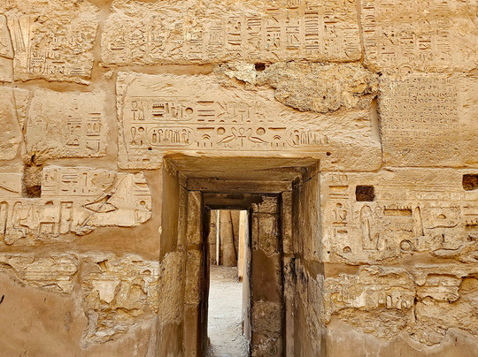 Temple of Ramesses III, Karnak-卢克索必去景点