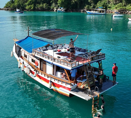 Barcos em Paraty-帕拉地必去景点