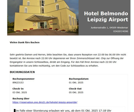 Hotel Belmondo Leipzig Airport主图