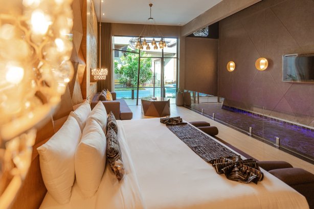 芭堤雅La Miniera泳池别墅-世界小型豪华酒店-客卧