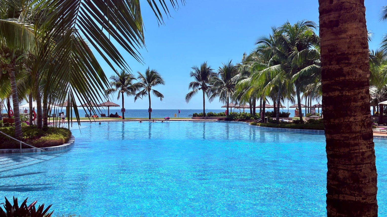 越南濠庄悦苑酒店-泳池