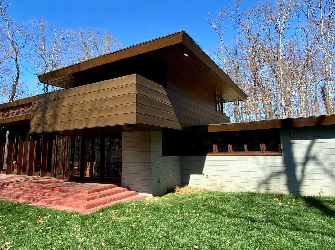 Frank Lloyd Wright's Bachman-Wilson House-本顿维尔必去景点