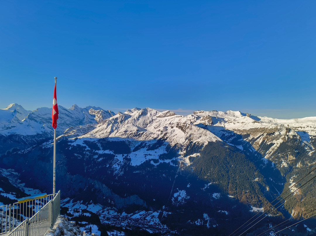 Luftseilbahn Wengen-Männlichen-翁根必去景点