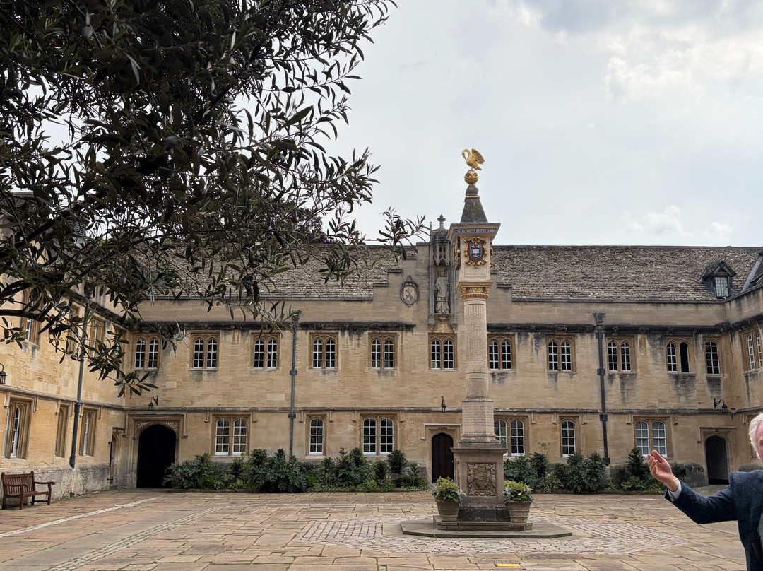 牛津大学博德利图书馆-牛津必去景点