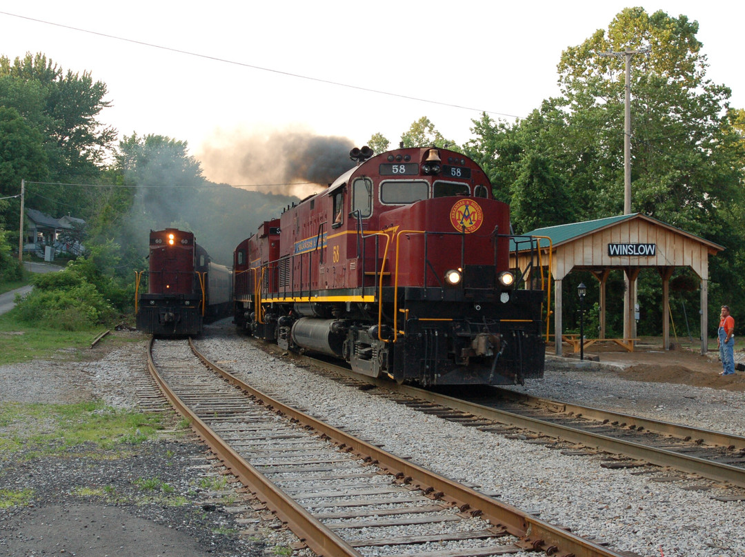 Arkansas & Missouri Railroad-Springdale必去景点