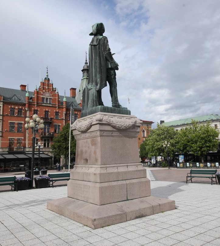 La statue du roi Gustave II Adolphe-Sundsvall必去景点