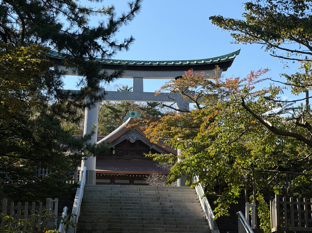 Muroran Hachimangu Shrine-室兰市必去景点