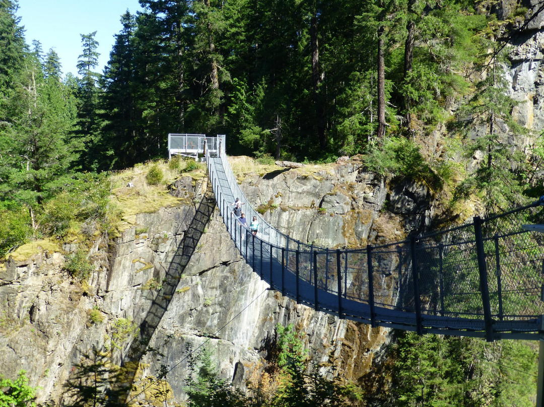 Elk Falls Suspension Bridge景点图片