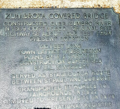 Zumbrota Covered Bridge-Zumbrota必去景点