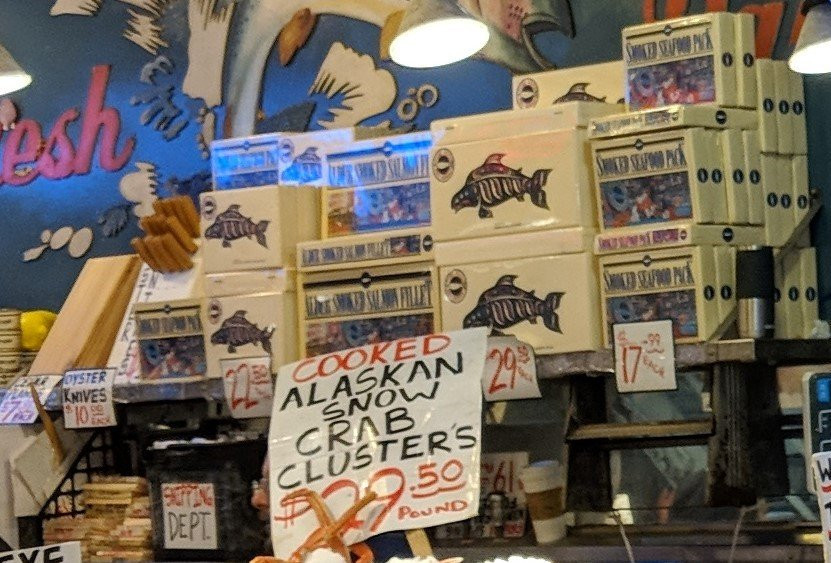 Pure Food Fish Market-西雅图必去景点