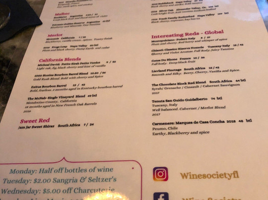 Wine Society-塔彭斯普林斯必去景点