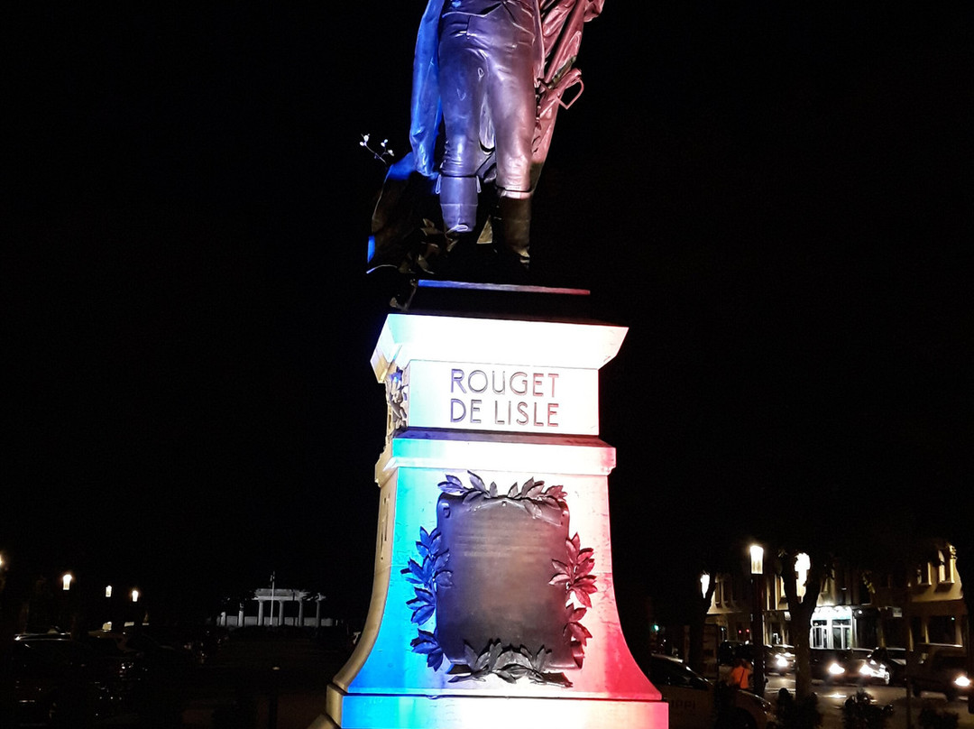 Statue de Rouget de Lisle-隆勒索涅必去景点