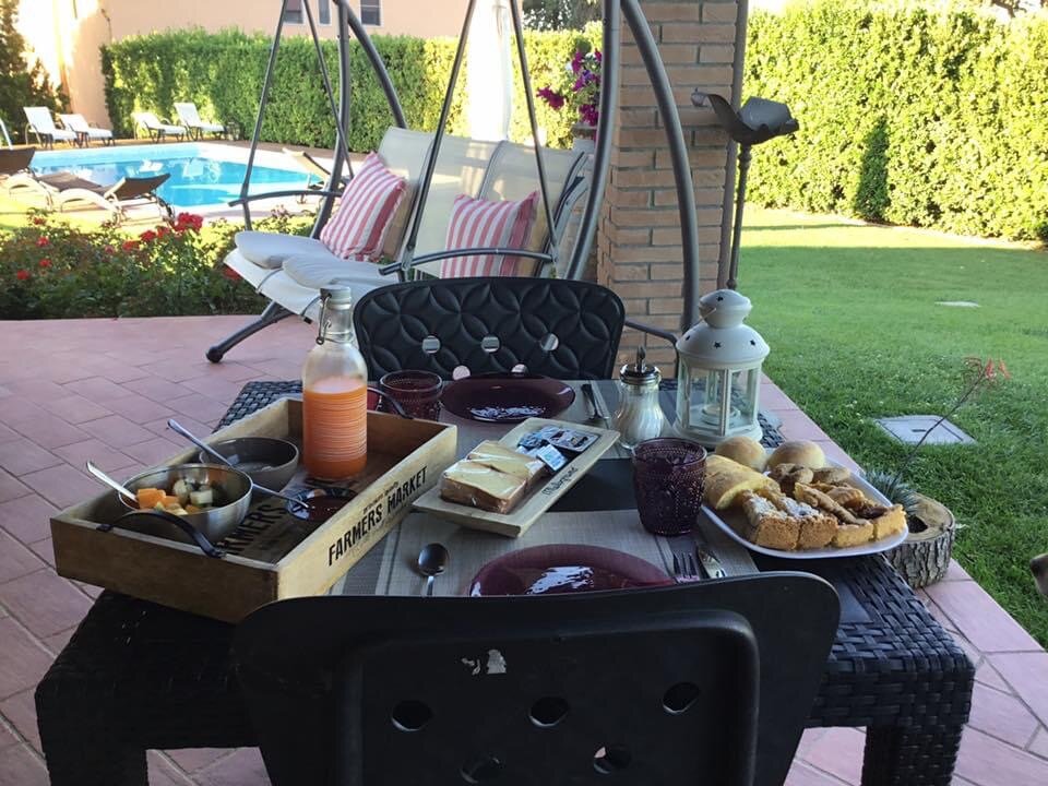 Agriturismo Le Siepi-餐饮