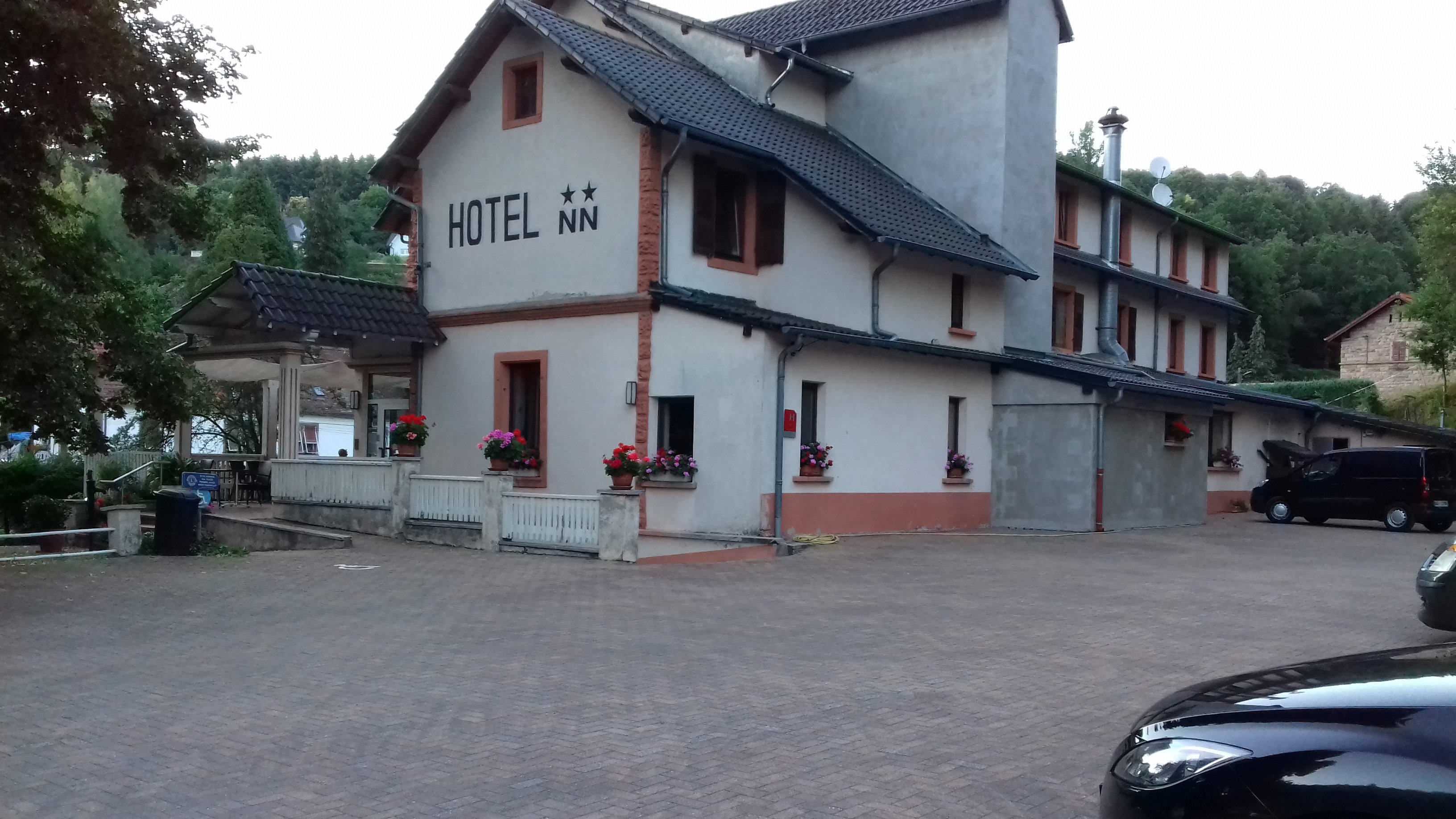 Hôtel Auberge des Mésanges-浴室