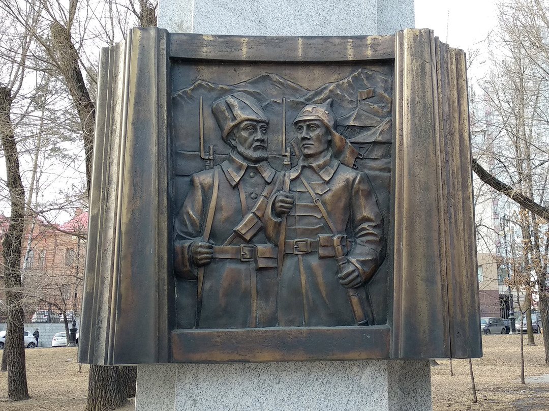 Памятник Пограничникам-哈巴罗夫斯克必去景点