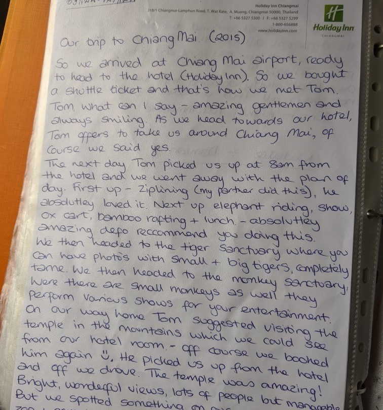 Tom Chiangmai Driver-清迈必去景点