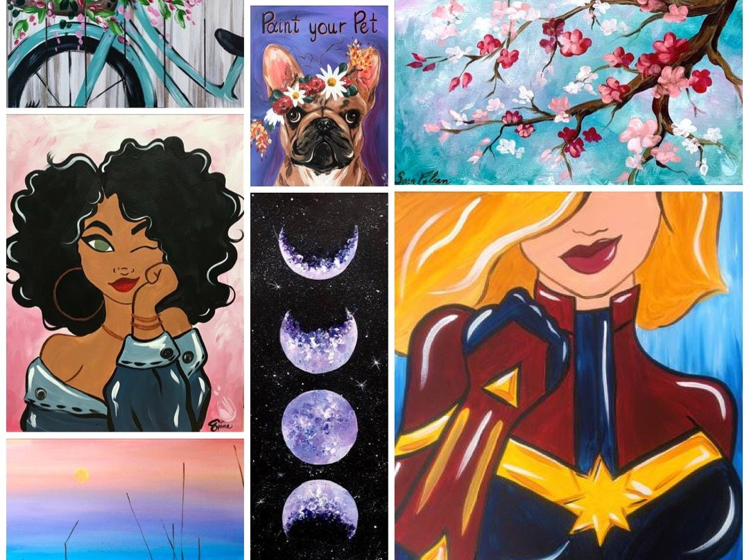 Painting with A Twist-伯明翰必去景点