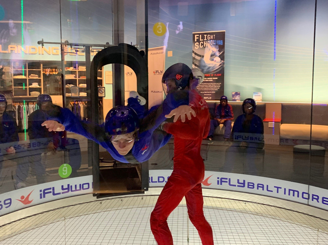 iFLY Indoor Skydiving - Baltimore-巴尔的摩必去景点