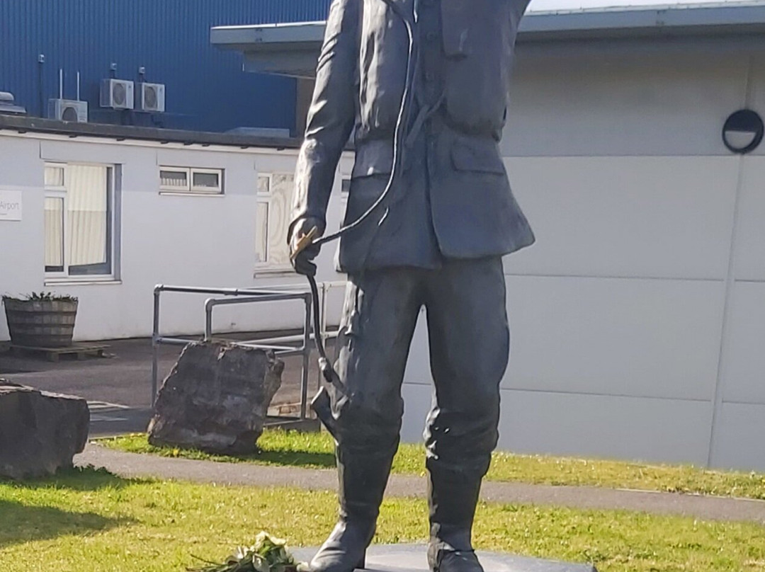 RAF Exeter World War II Memorial Statue