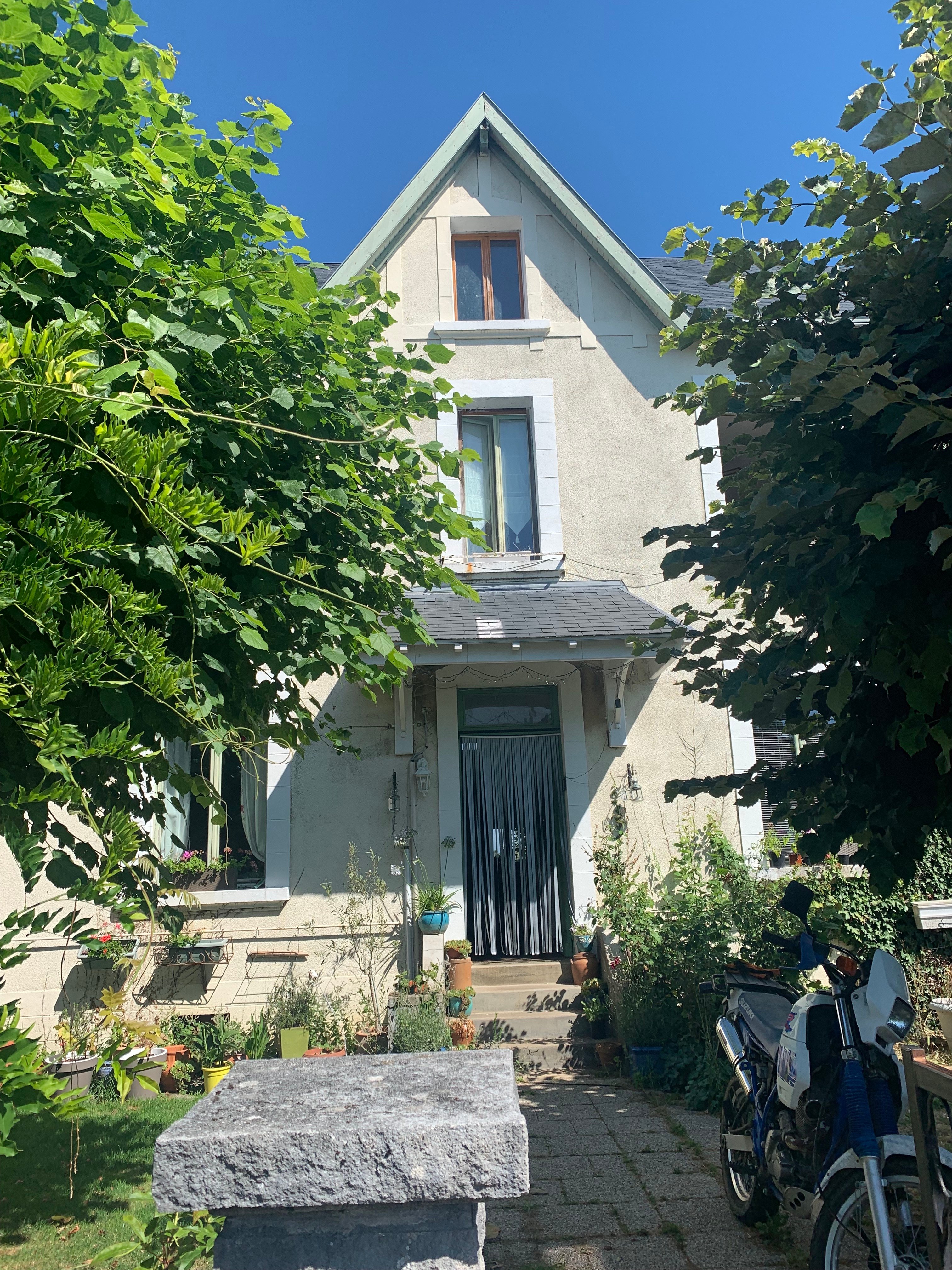 Aux Deux Arbres Chambres d'Hote-浴室