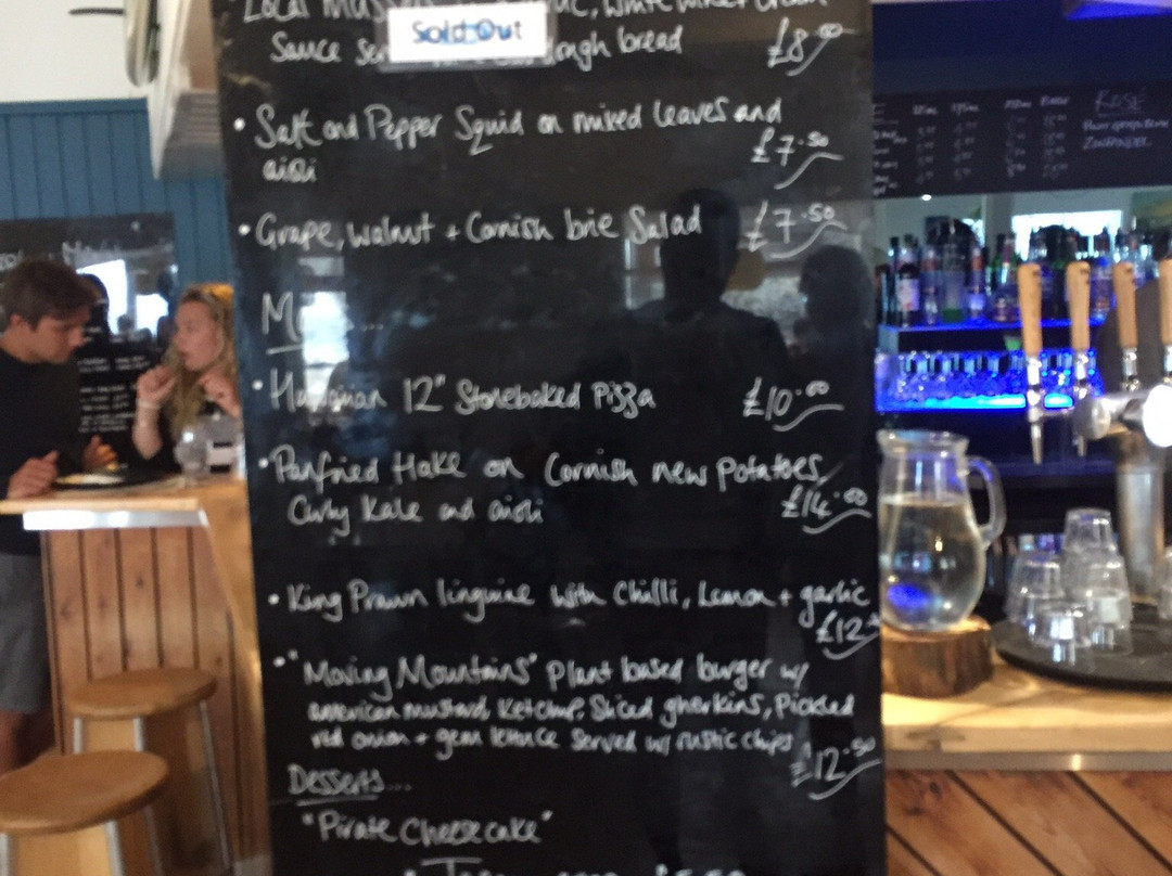 Blue Beach Bar & Brasserie (Porthtowan)餐厅/美食点评 餐厅地址/餐厅电话/餐厅周边信息/餐厅