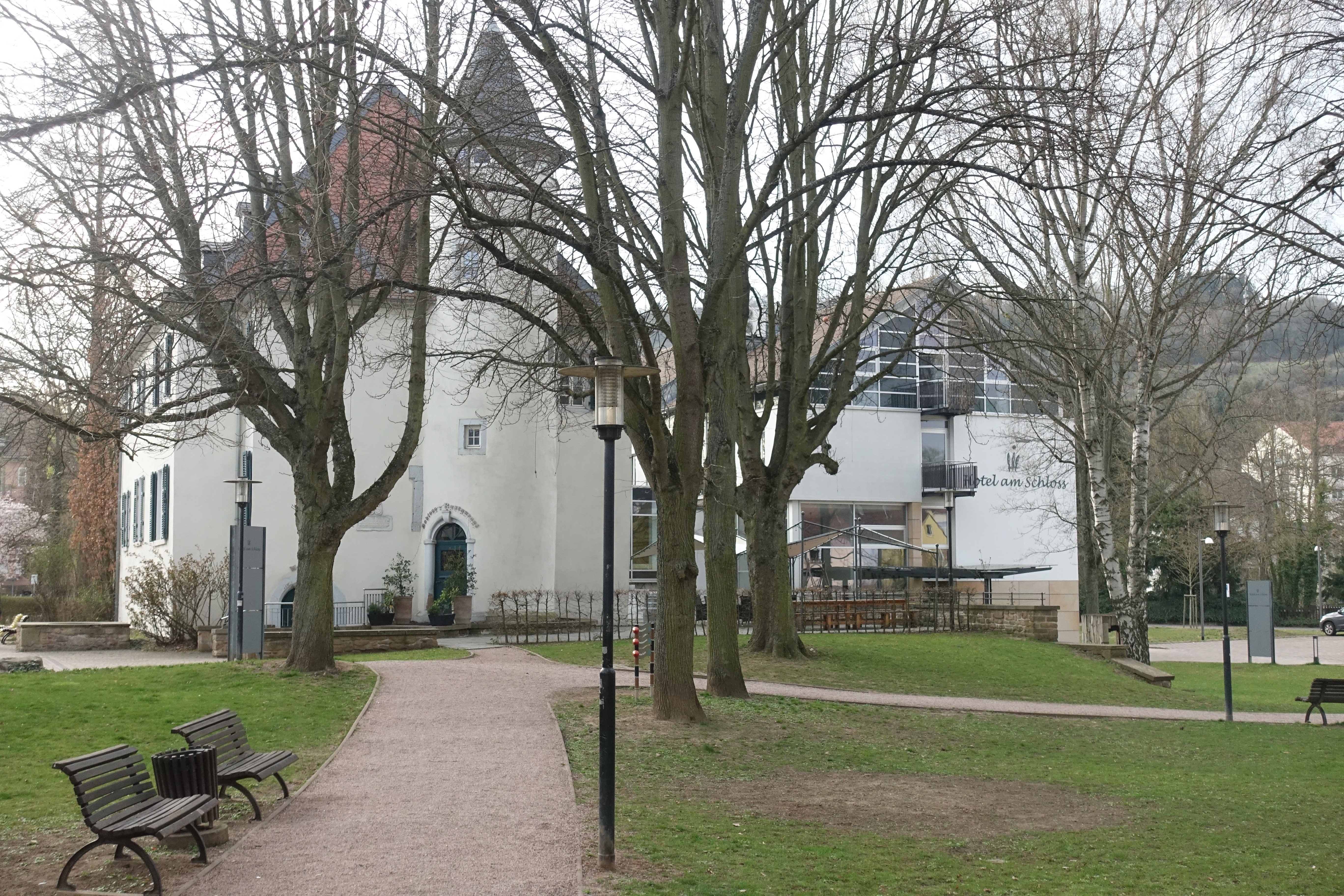 Hotel am Schloss-浴室