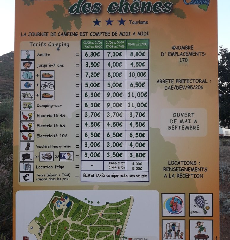 Camping Le Clos des Chenes