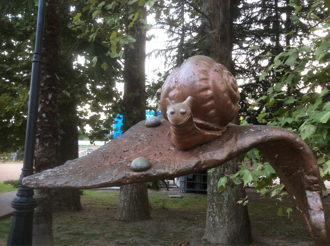 Sculpture Bench-Snail-索契必去景点