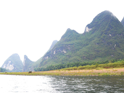 竹筏漂流-阳朔县必去景点