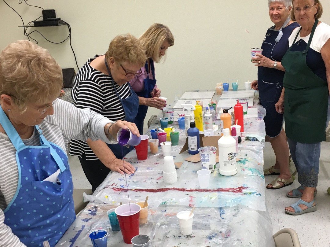 Trish Henkel Art- Paint and Take Workshop-那不勒斯必去景点