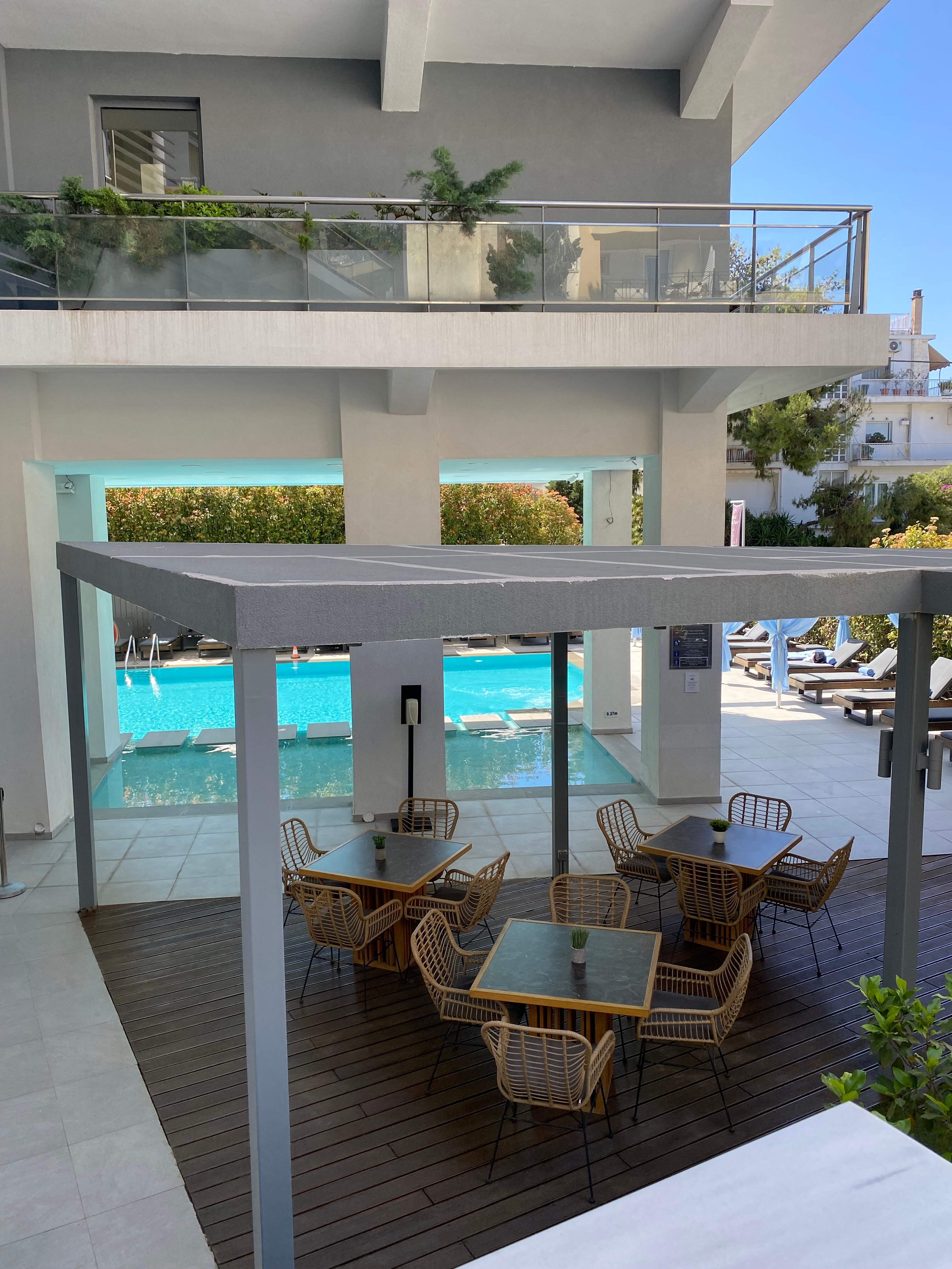 Glyfada Riviera Hotel-泳池