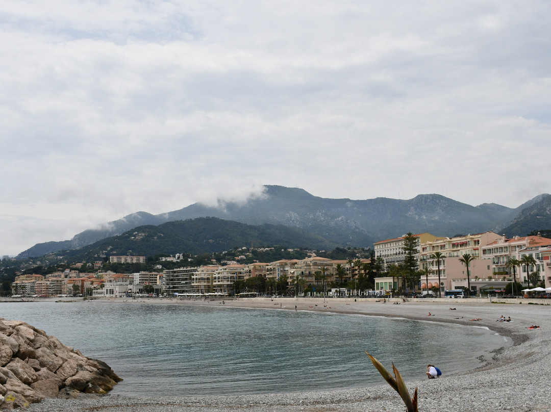 Plage du Fossan-芒通必去景点