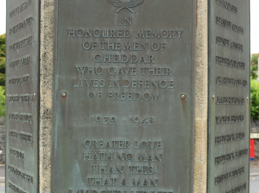 Cheddar War Memorial-Cheddar必去景点