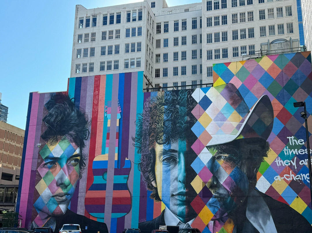Bob Dylan Mural-明尼阿波利斯必去景点