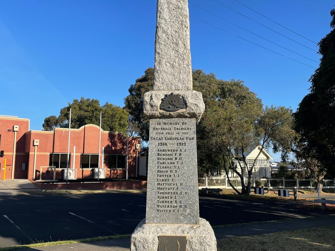 Drysdale War Memorial-Drysdale必去景点