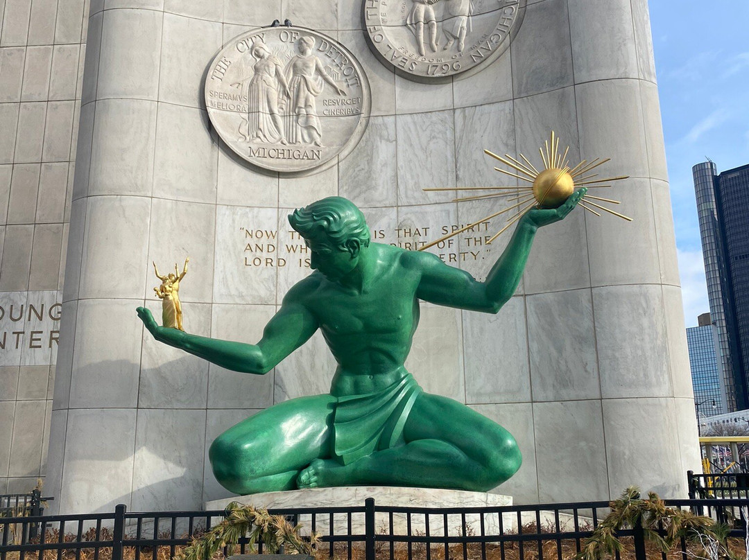 The Spirit of Detroit-底特律必去景点