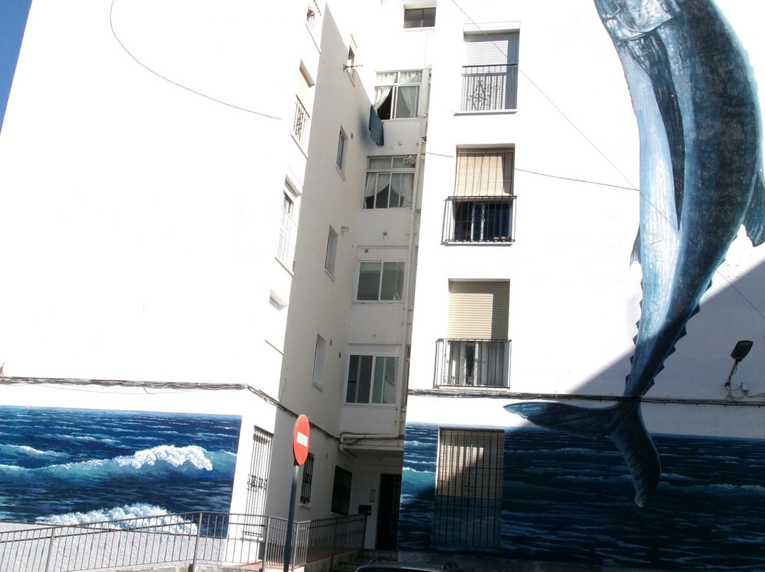 Mural Dia de Pesca-埃斯特波纳必去景点