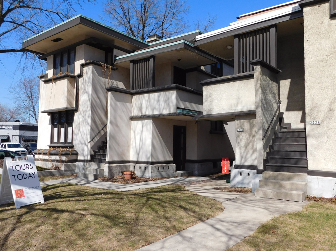 Frank Lloyd Wright American System-Built Homes-密尔沃基必去景点