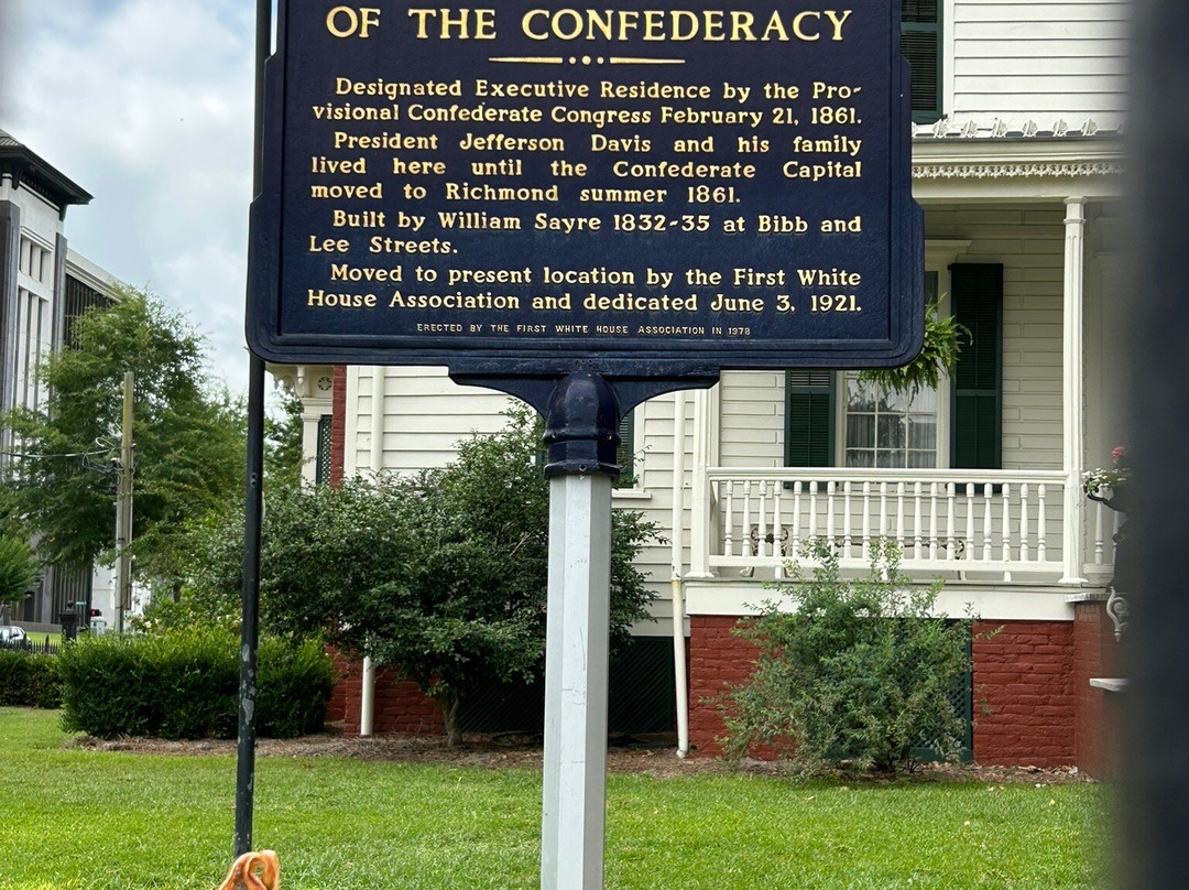 First White House of the Confederacy-蒙哥马利必去景点