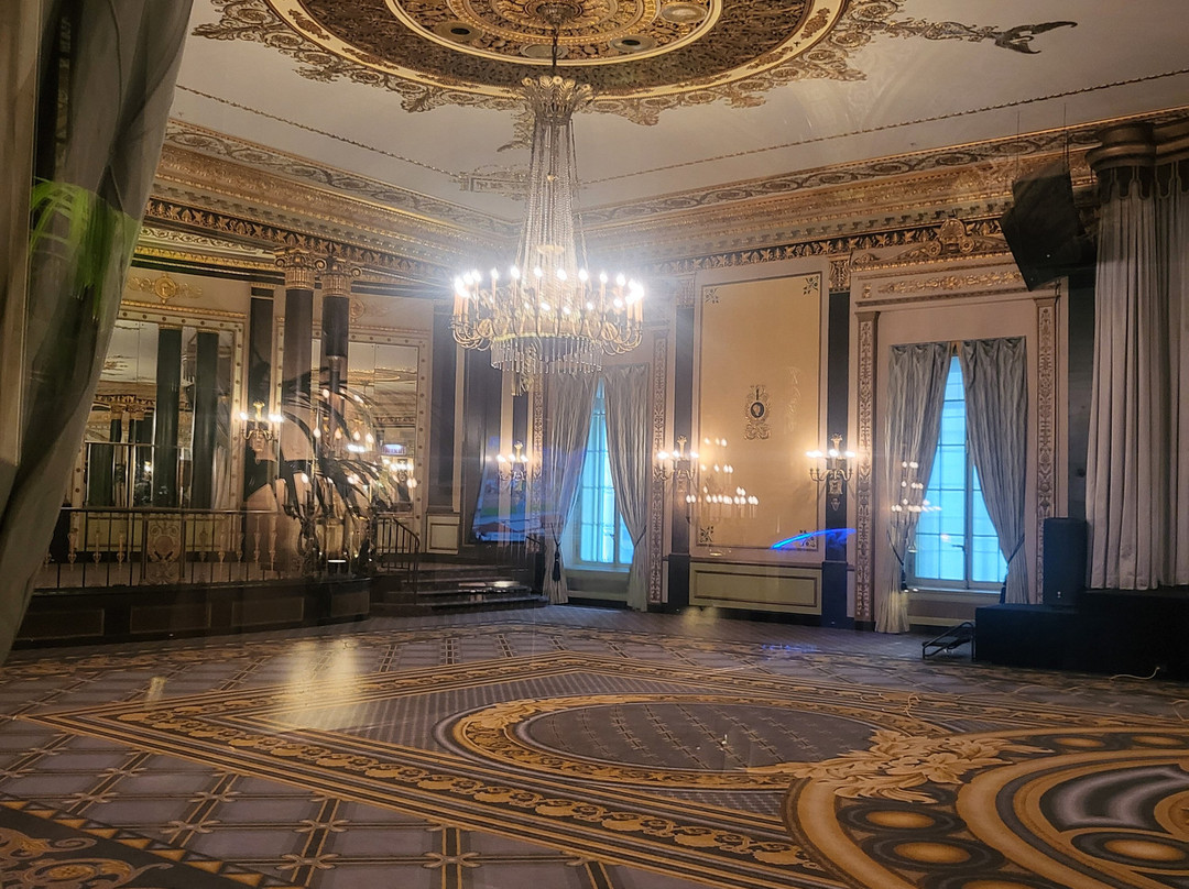 Palmer House Hilton Historic Lobby-芝加哥必去景点