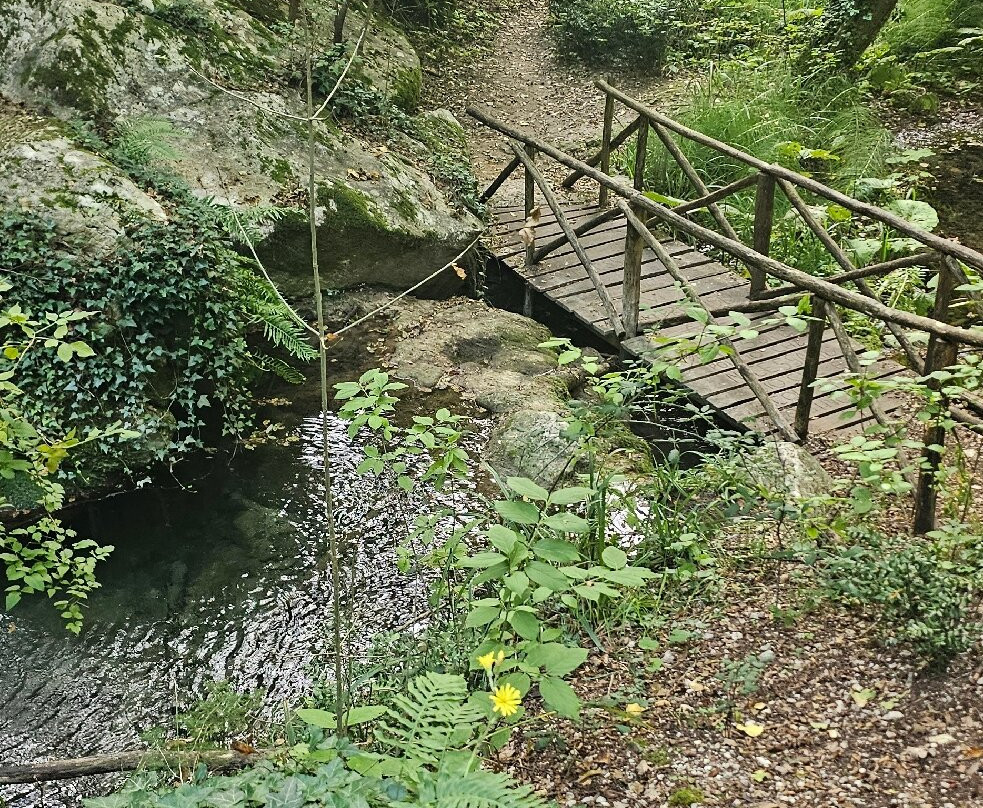 Cascata delle Vallocchie-Castel di Tora必去景点